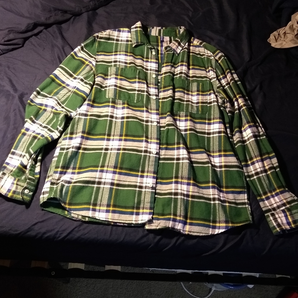 XL 100% cotton flannel